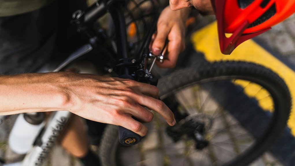 bike brake adjustment methods