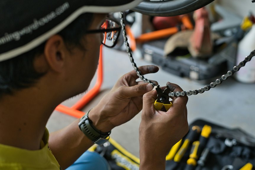 bike chain cleaning tools