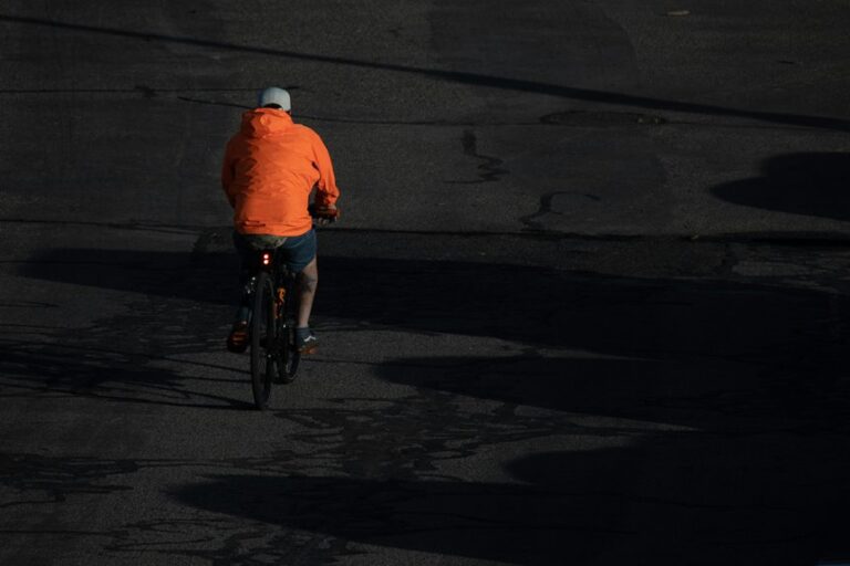 smart bike light positioning